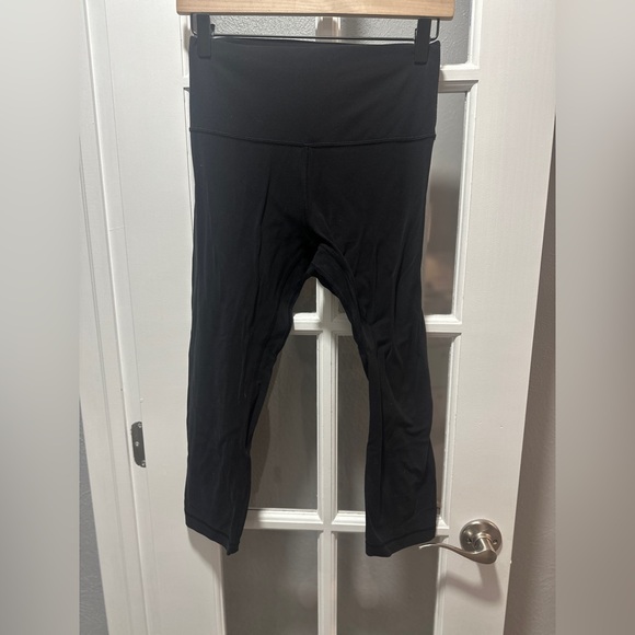 Lululemon Align Crop *21"-Black - Picture 4 of 8